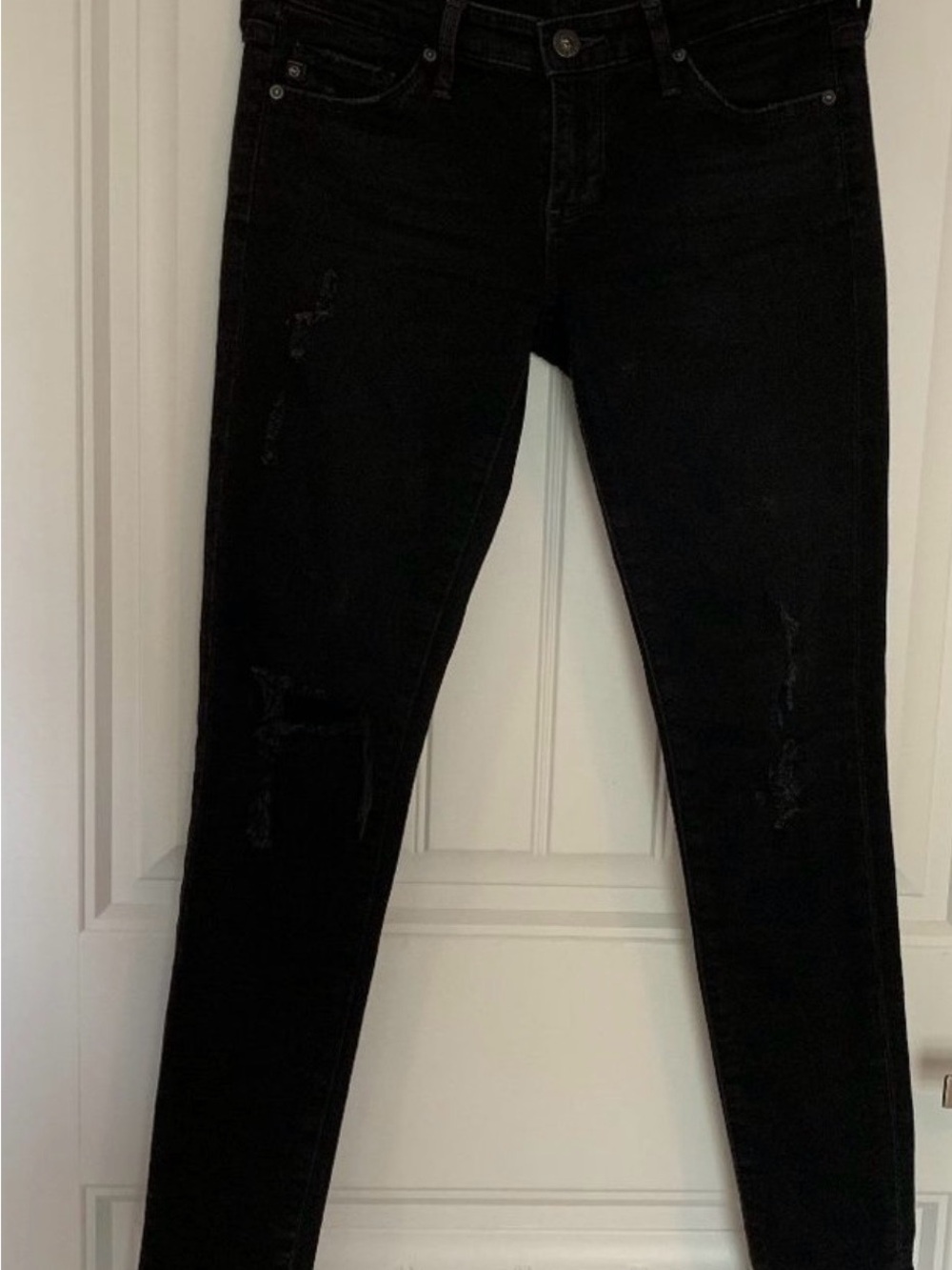 AG Women’s - The Legging Ankle Black Skinny Jeans - Classic Stretch Fit